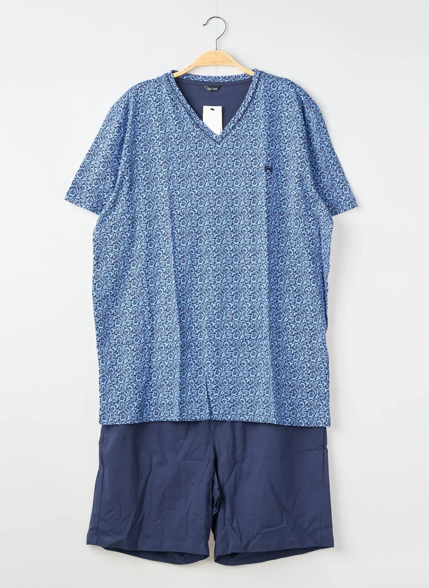Pyjashort Hom Bleu