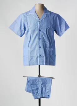 Pyjashort Hom Bleu