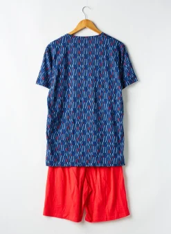 Pyjashort Hom Bleu
