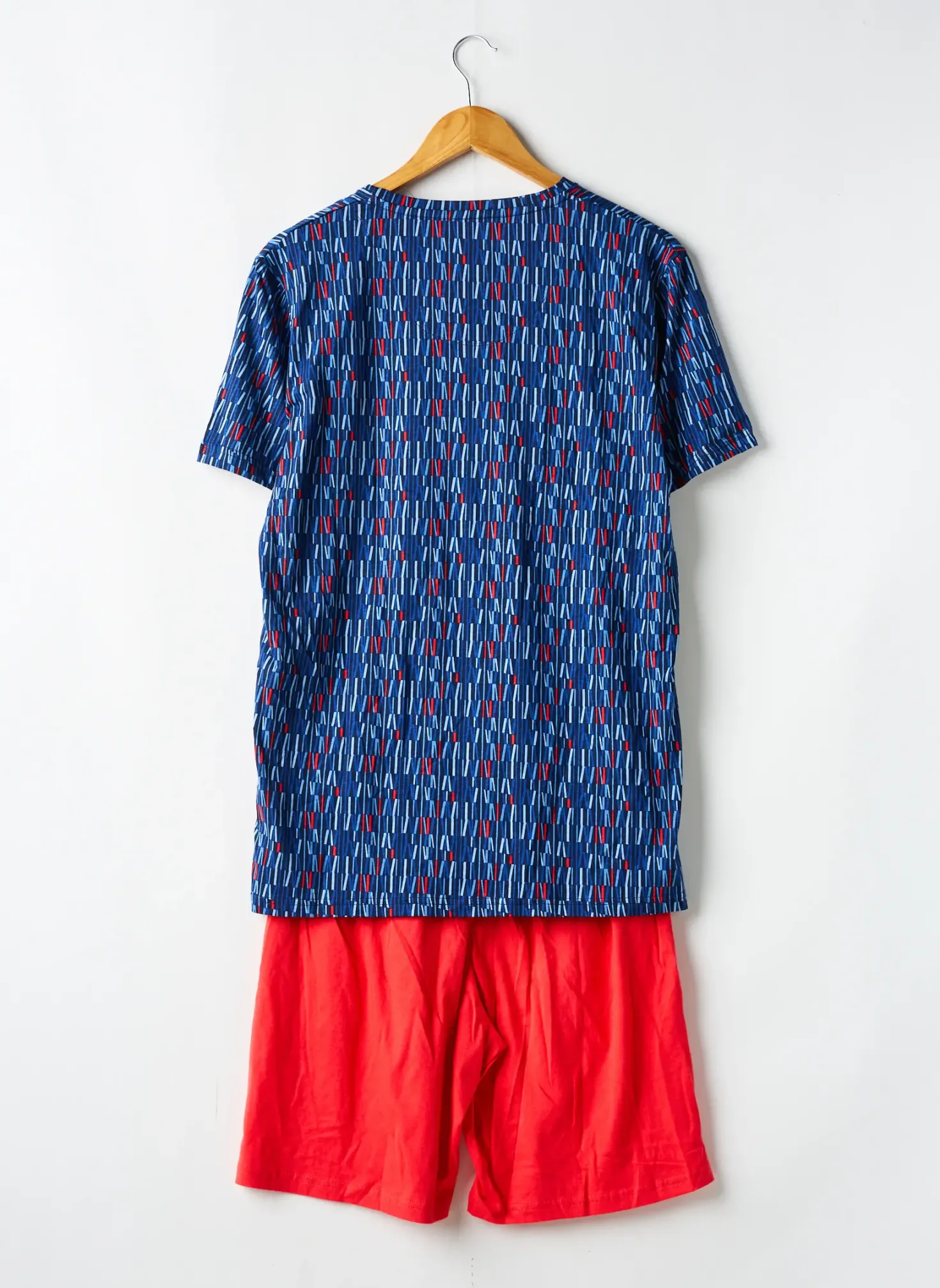 Pyjashort Hom Bleu