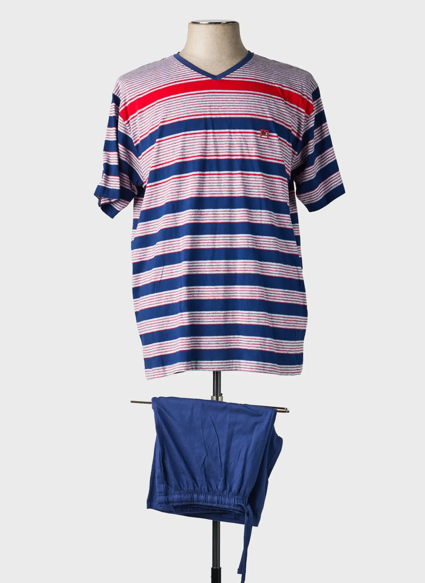 Pyjashort Massana Bleu