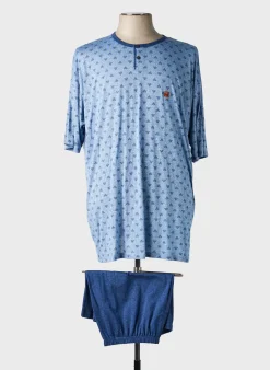 Pyjashort Massana Bleu