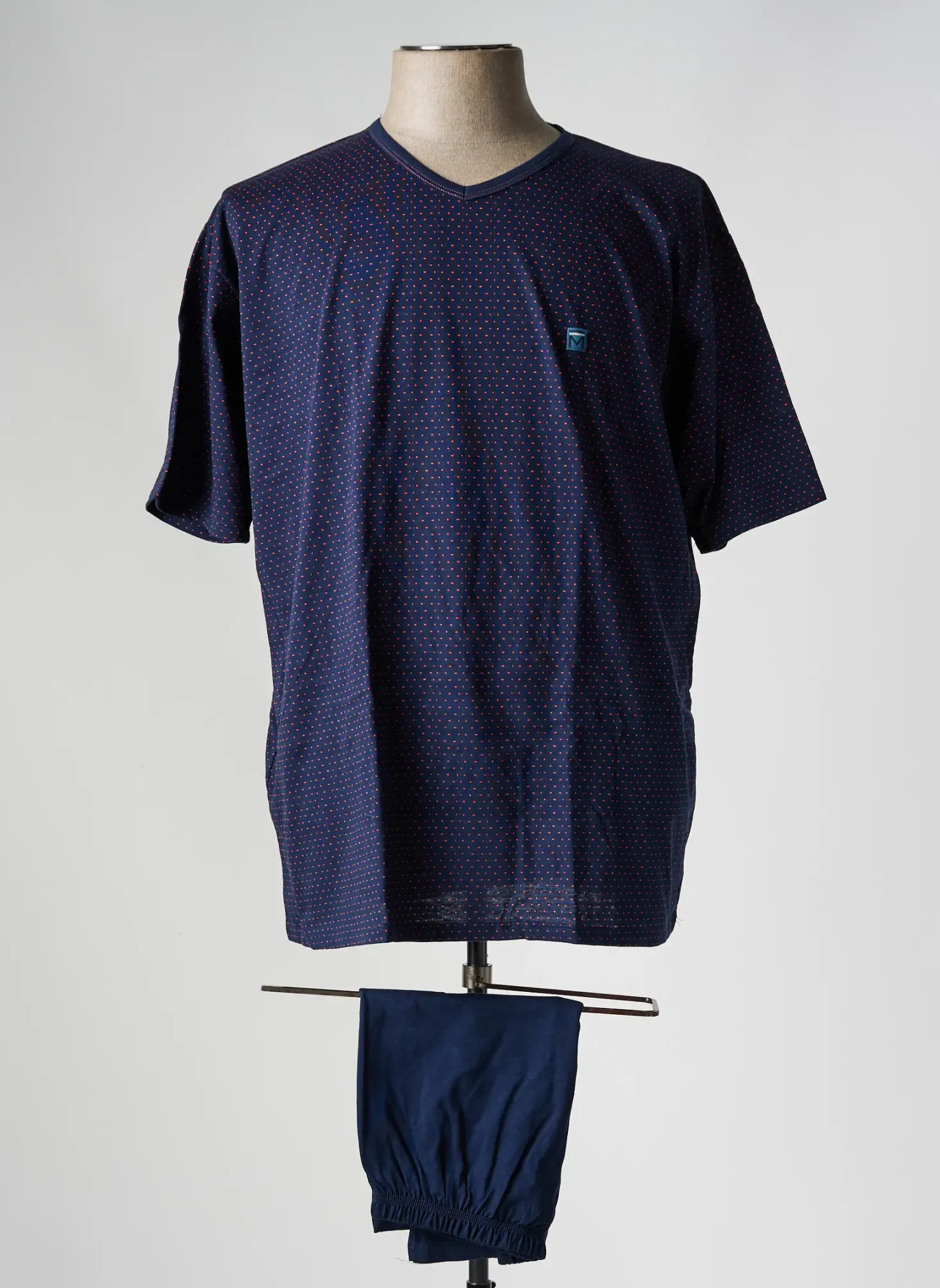 Pyjashort Massana Bleu