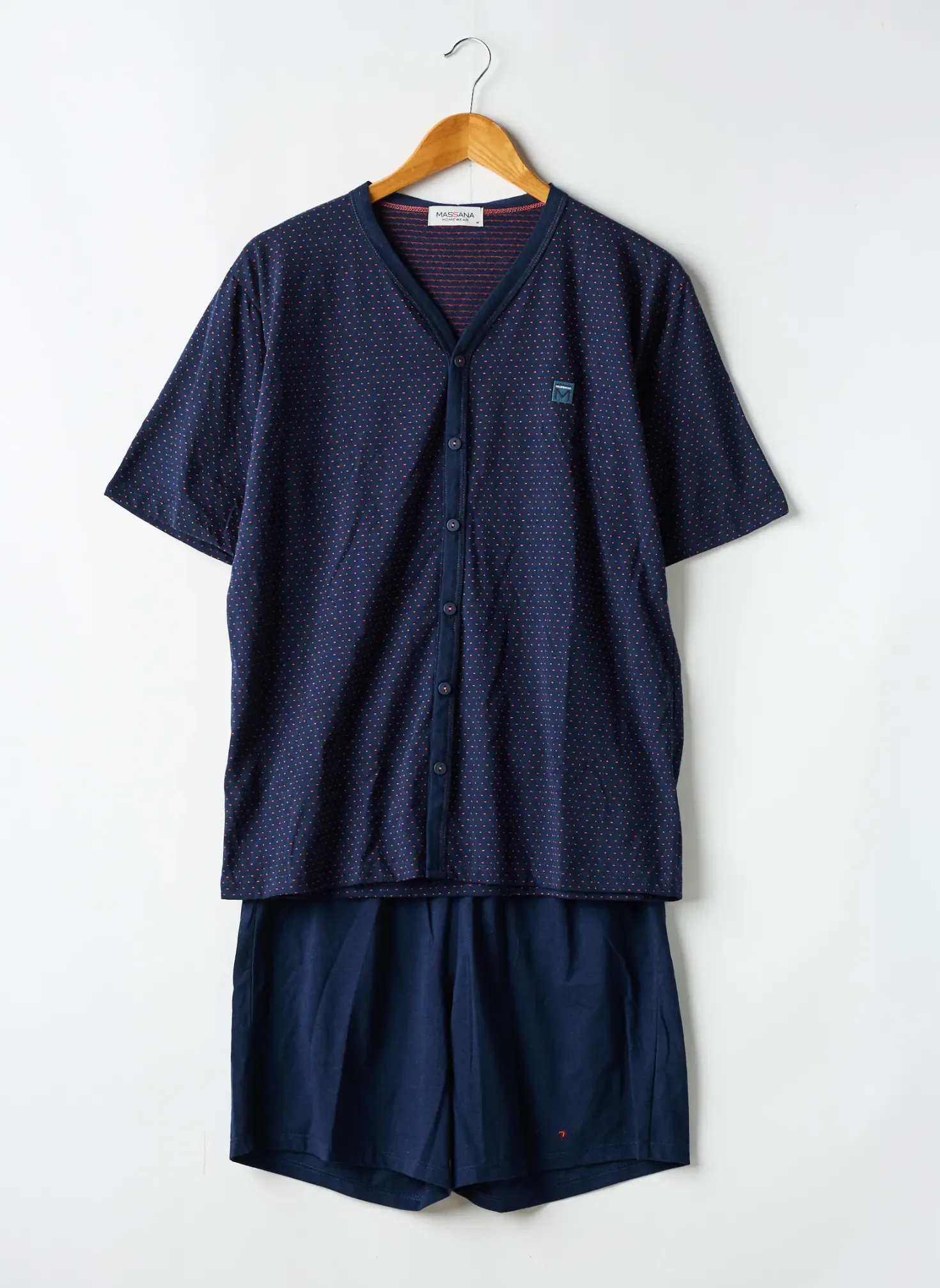 Pyjashort Massana Bleu