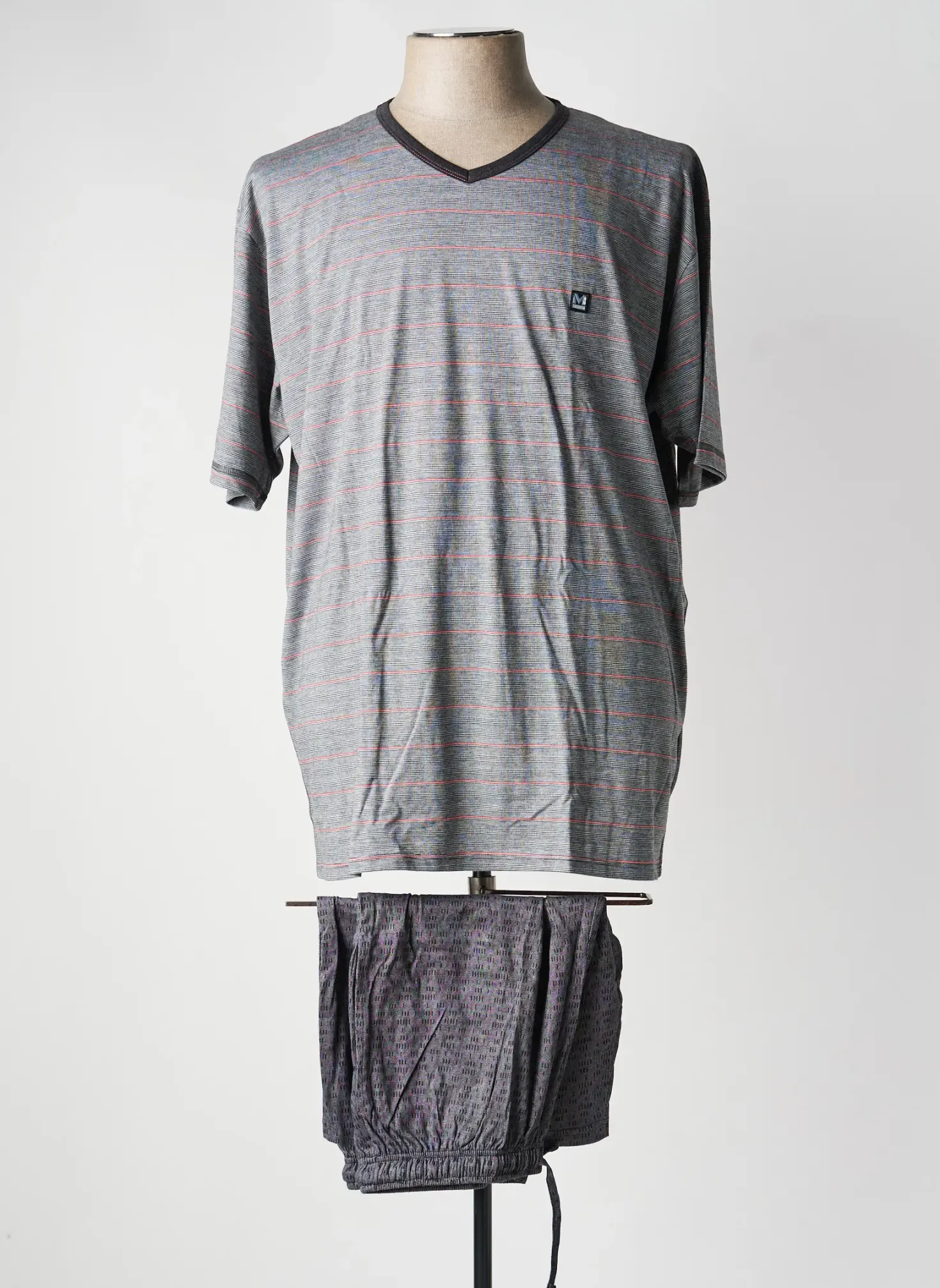 Pyjashort Massana Gris