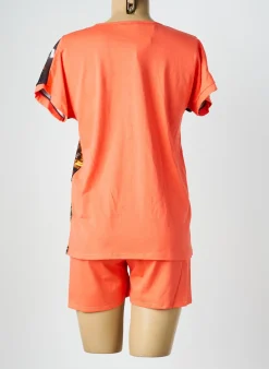 Pyjashort Reglisse Orange