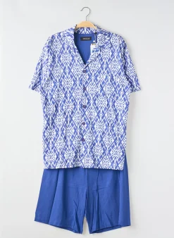 Pyjashort Ringella Bleu