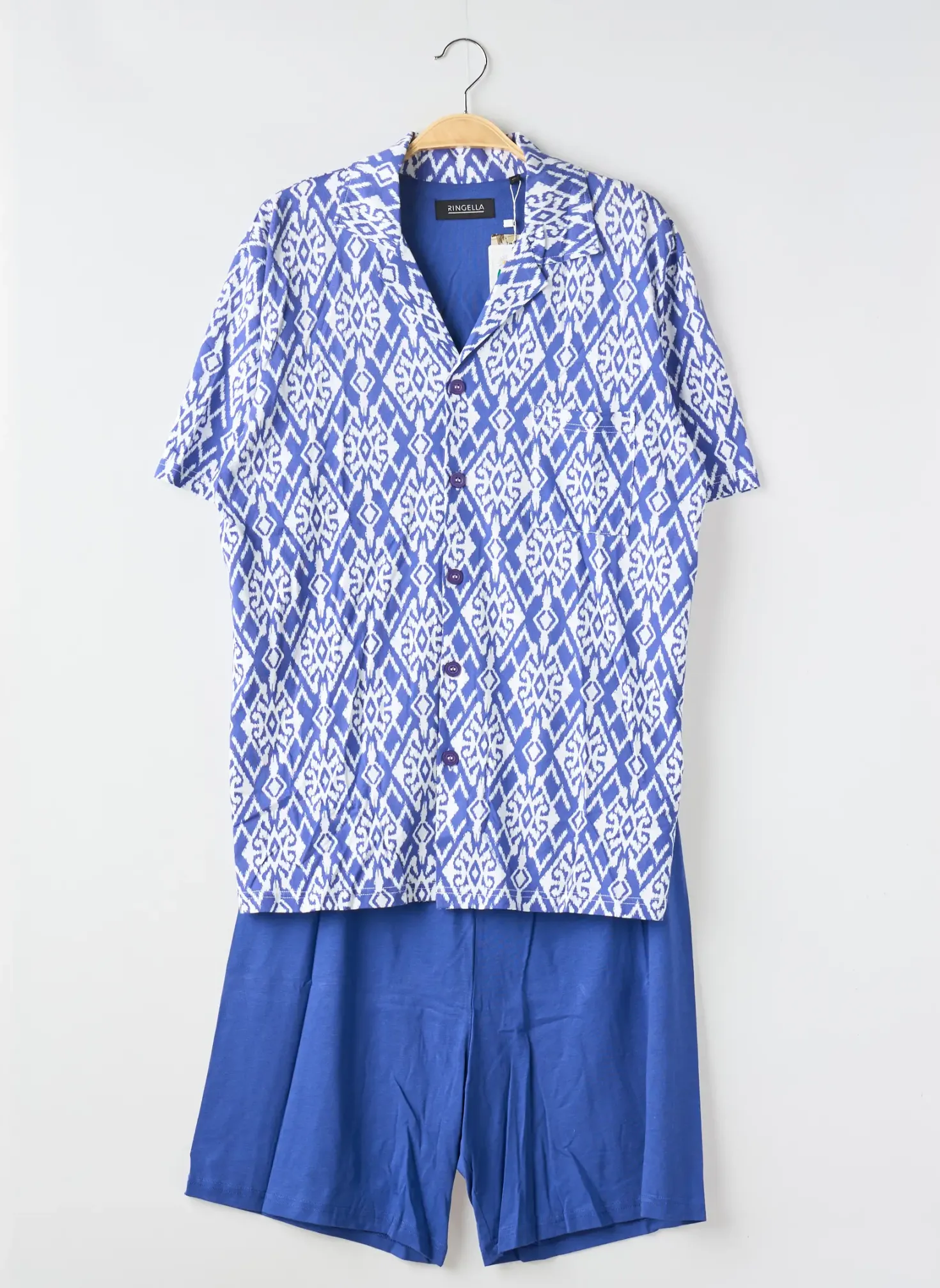 Pyjashort Ringella Bleu
