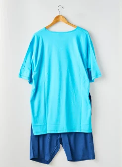 Pyjashort Rose Pomme Bleu