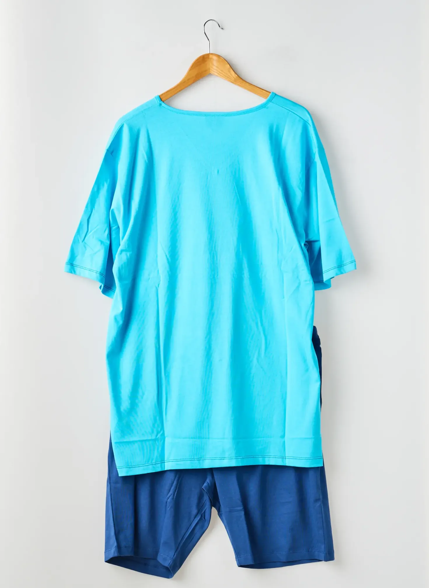 Pyjashort Rose Pomme Bleu