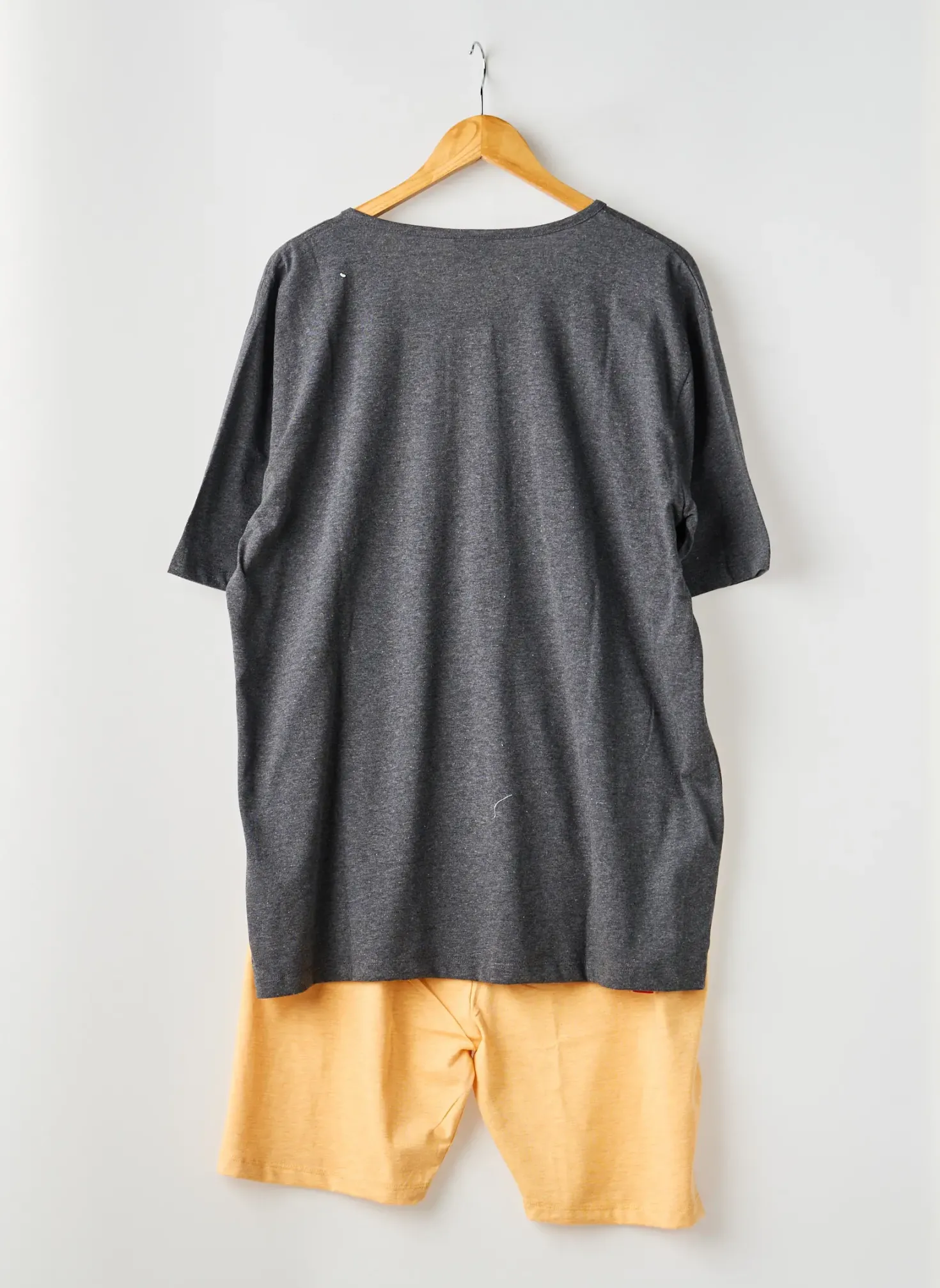 Pyjashort Rose Pomme Gris