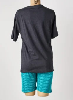 Pyjashort Rose Pomme Gris