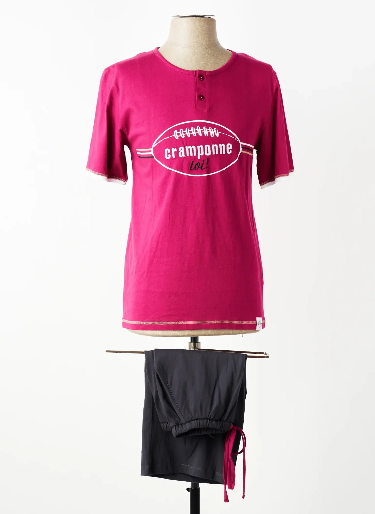 Pyjashort Rose Pomme Rose