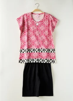 Pyjashort Rose Pomme Rose