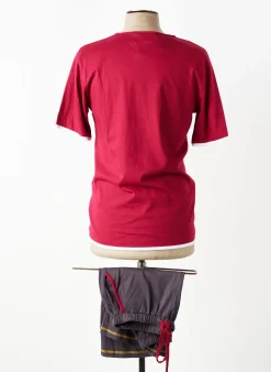 Pyjashort Rose Pomme Rouge