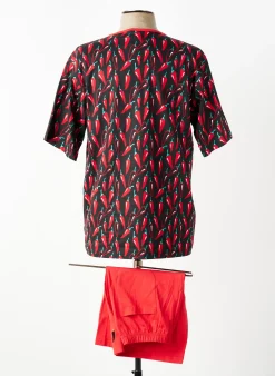 Pyjashort Rose Pomme Rouge