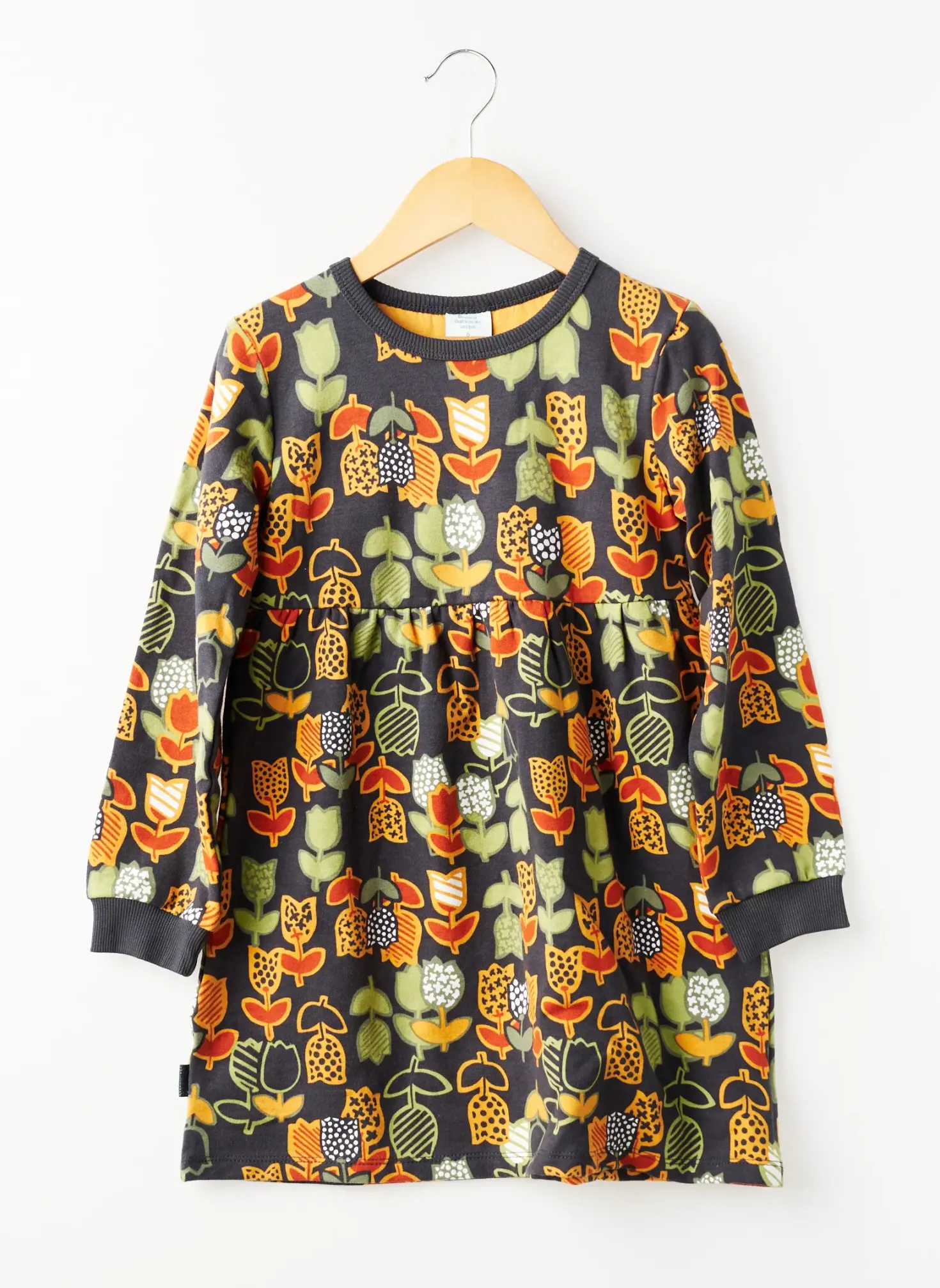 Robe Courte Boboli Noir Manches Longues