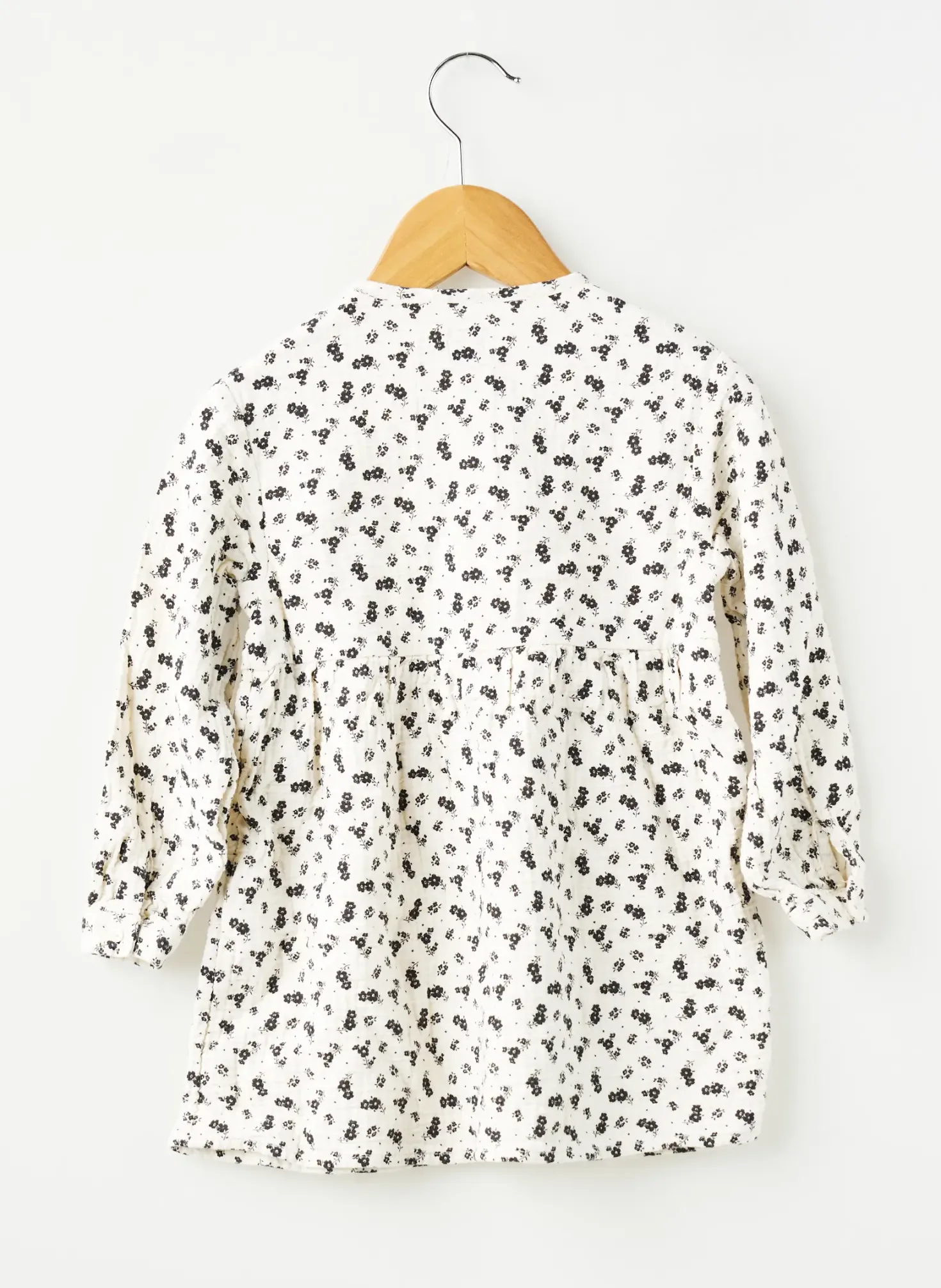 Robe Courte Kiabi Blanc Manches Longues