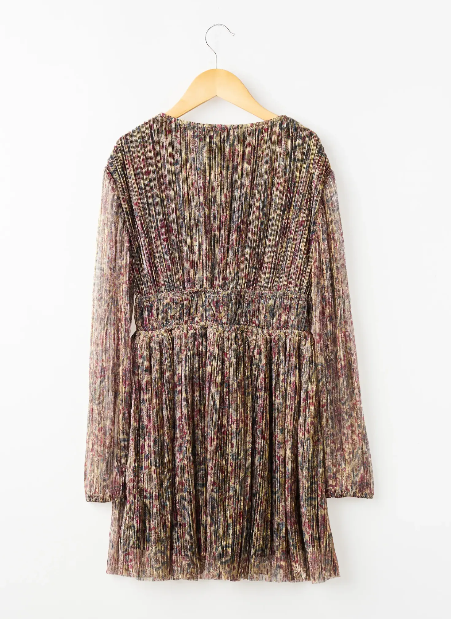 Robe Courte Le Temps Des Cerises Marron Manches Longues