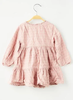 Robe Courte Orchestra Rose Manches Longues