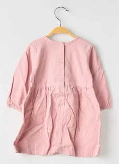 Robe Courte United Colors Of Benetton Rose Manches Longues