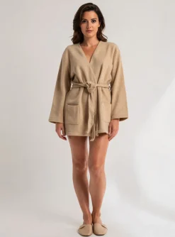 Robe De Chambre Calida Marron