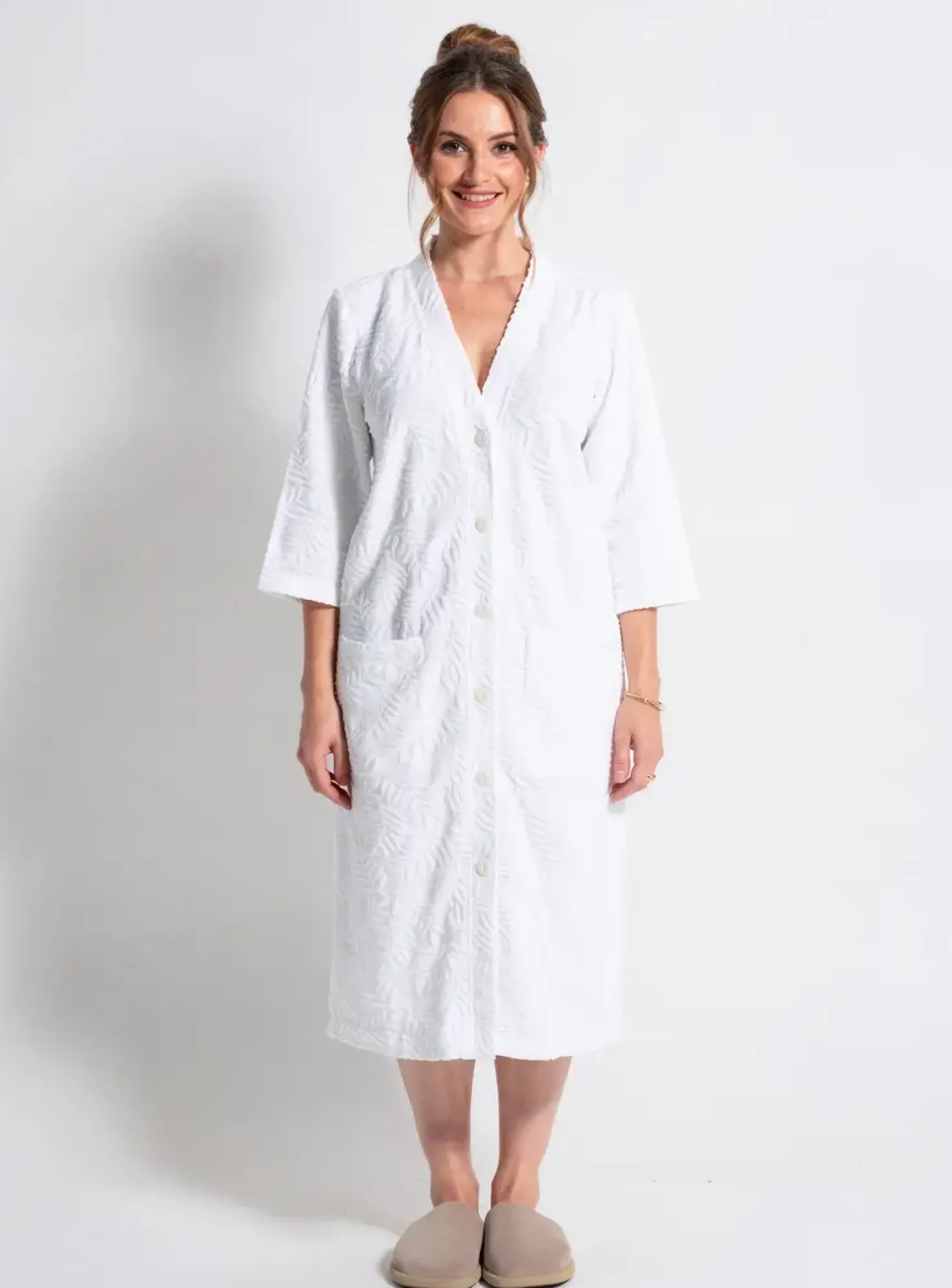 Robe De Chambre Canat Blanc