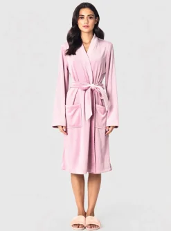 Robe De Chambre Cherie Line Rose