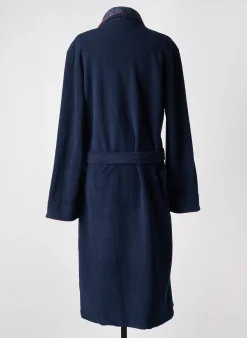 Robe De Chambre Christian Cane Bleu