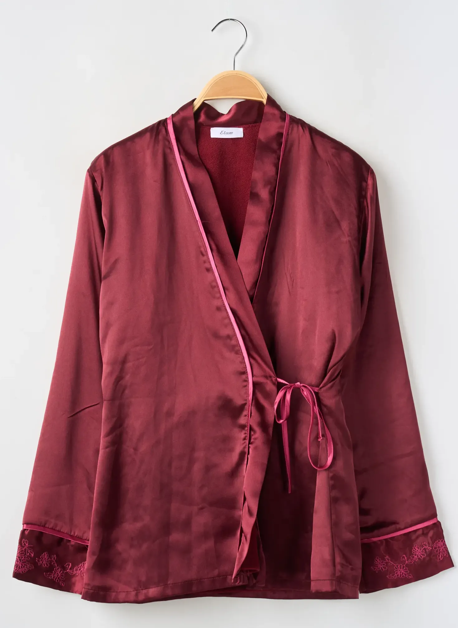Robe De Chambre Etam Rouge