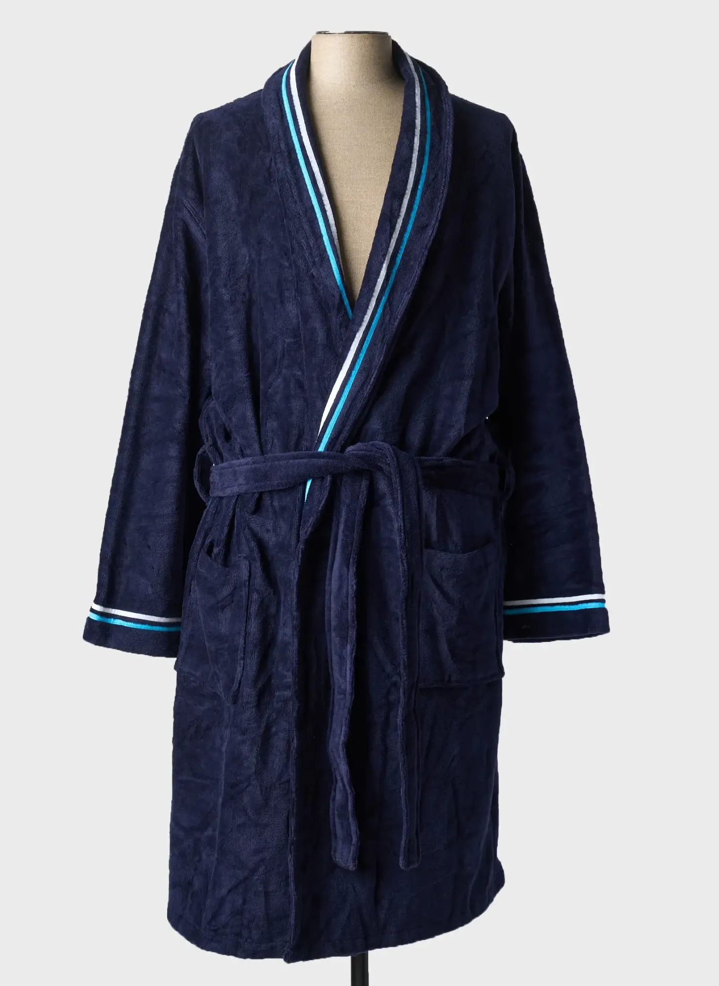 Robe De Chambre Hom Bleu