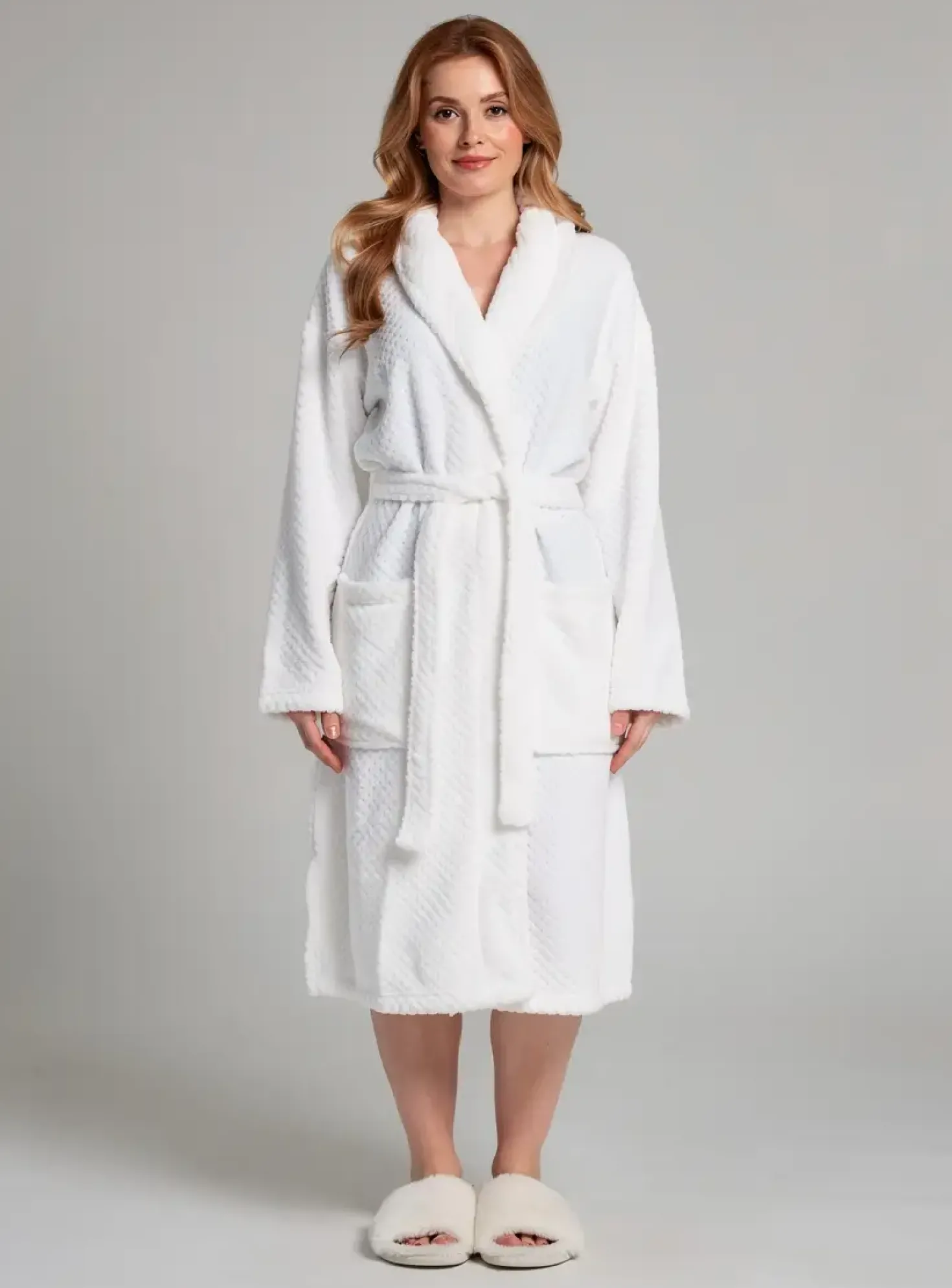 Robe De Chambre Hotel Megastore Blanc