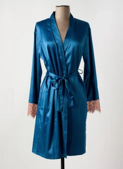 Robe De Chambre Lingadore Bleu