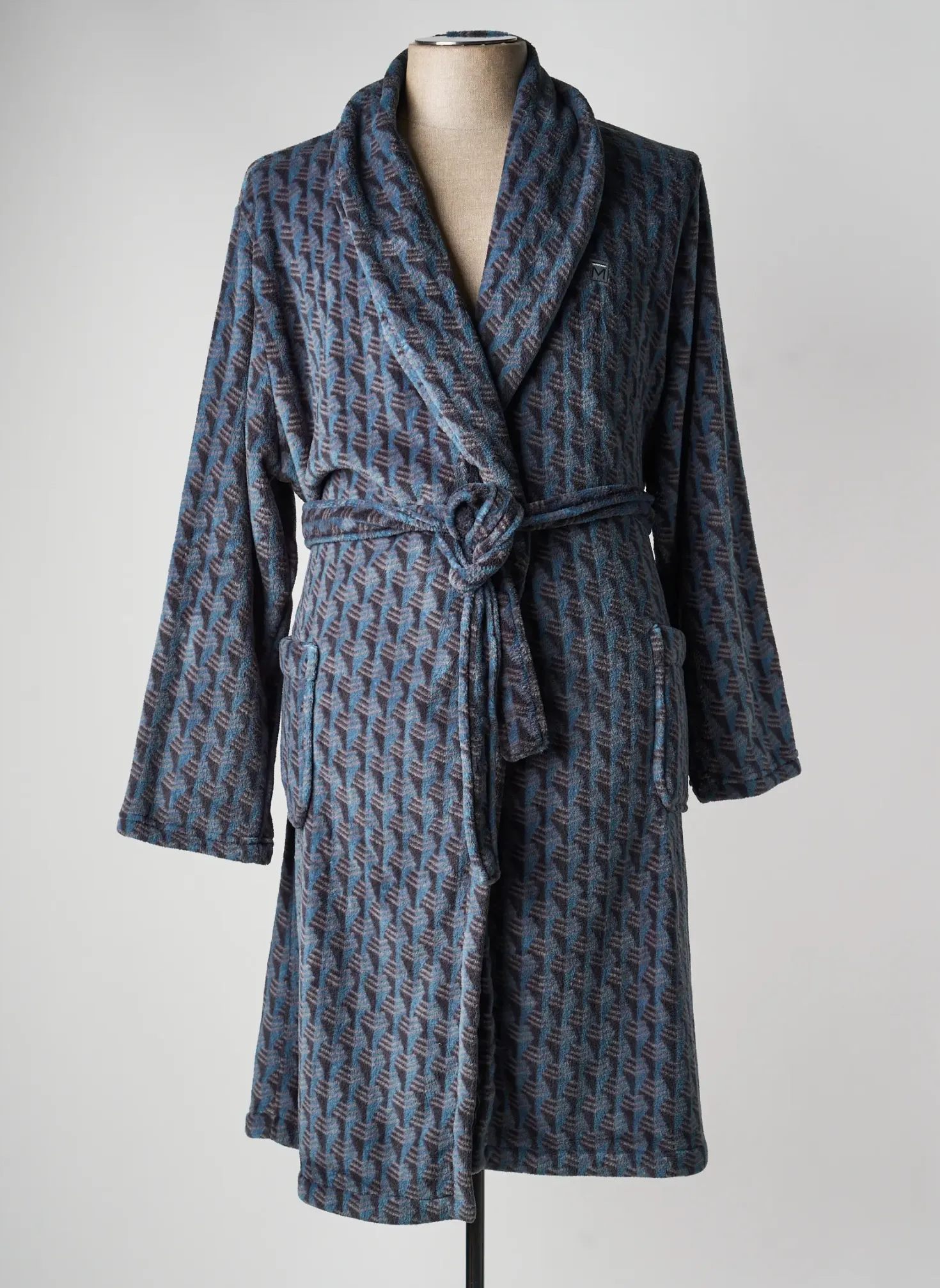 Robe De Chambre Massana Bleu