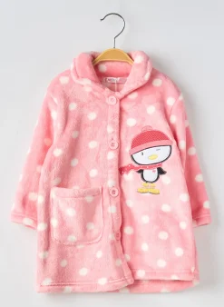 Robe De Chambre Mini Bol Rose