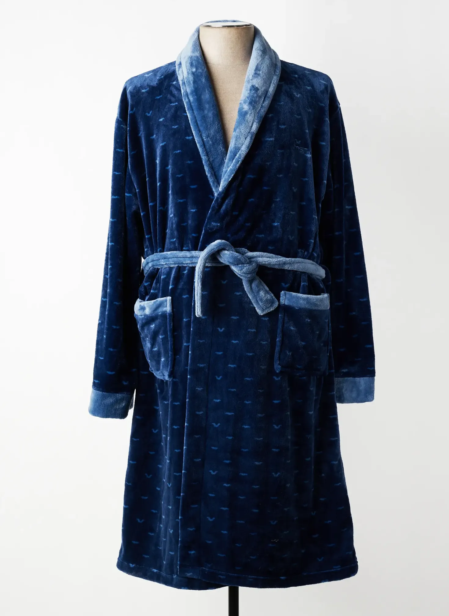 Robe De Chambre Muslher Bleu