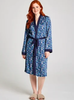 Robe De Chambre Naf Naf Bleu
