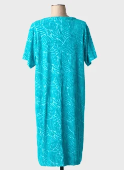 Robe De Chambre Rose Pomme Bleu