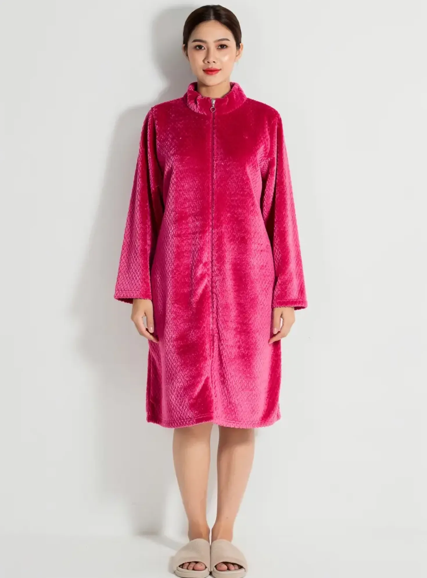 Robe De Chambre Rose Pomme Rose