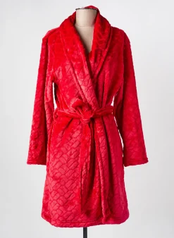 Robe De Chambre Rose Pomme Rouge