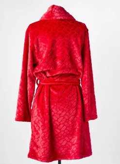 Robe De Chambre Rose Pomme Rouge