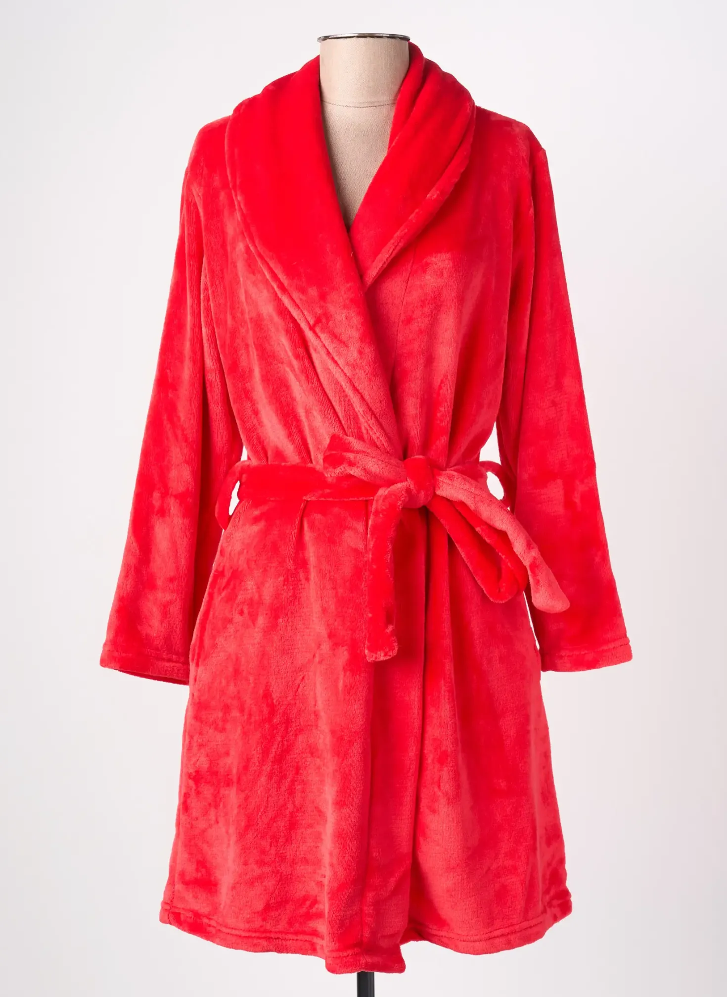 Robe De Chambre Rose Pomme Rouge