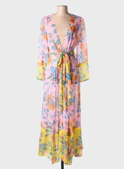 Robe De Plage Leone Rose