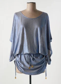 Robe De Plage Luli Fama Bleu