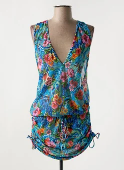 Robe De Plage Luli Fama Bleu