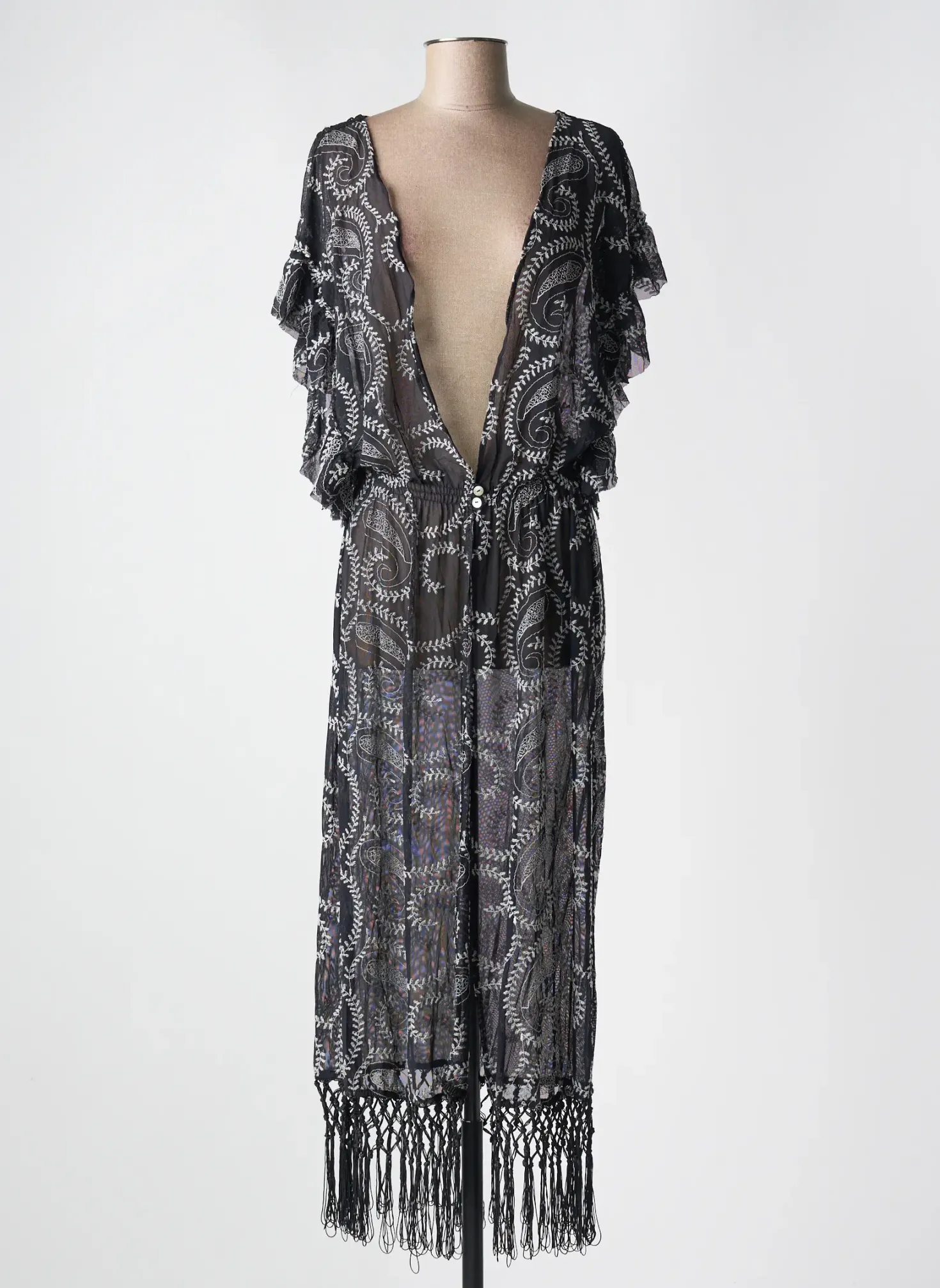 Robe De Plage Milonga Noir