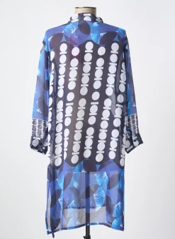 Robe De Plage Miradonna Bleu
