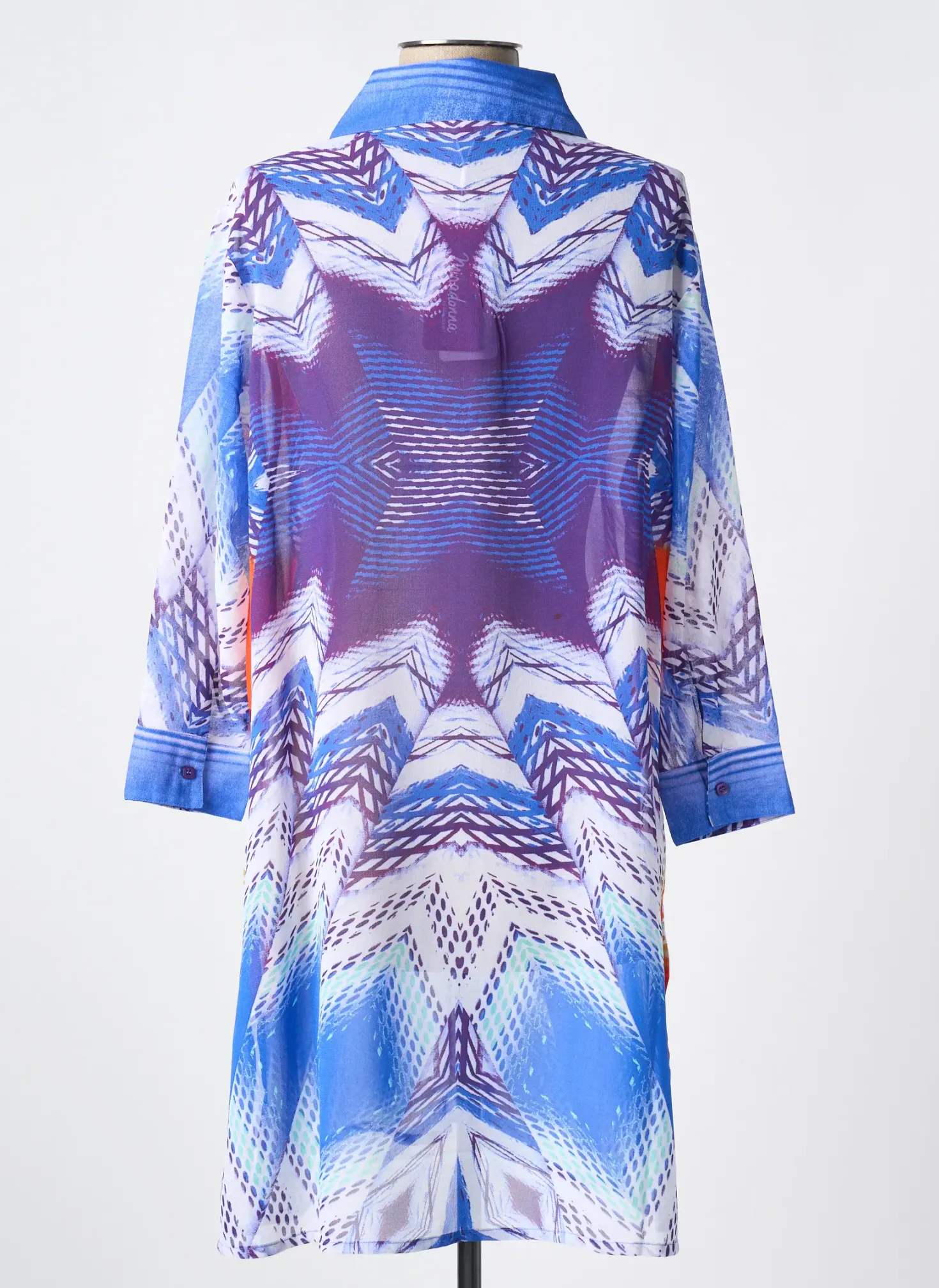Robe De Plage Miradonna Bleu