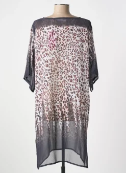 Robe De Plage Miradonna Marron