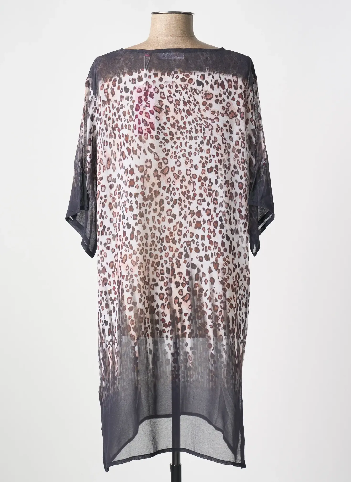 Robe De Plage Miradonna Marron